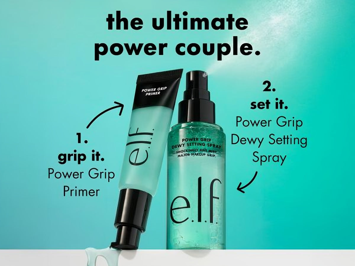 Elf Power Grip Primer | Gel-Based Hydrating Makeup Primer for Long-Lasting Makeup