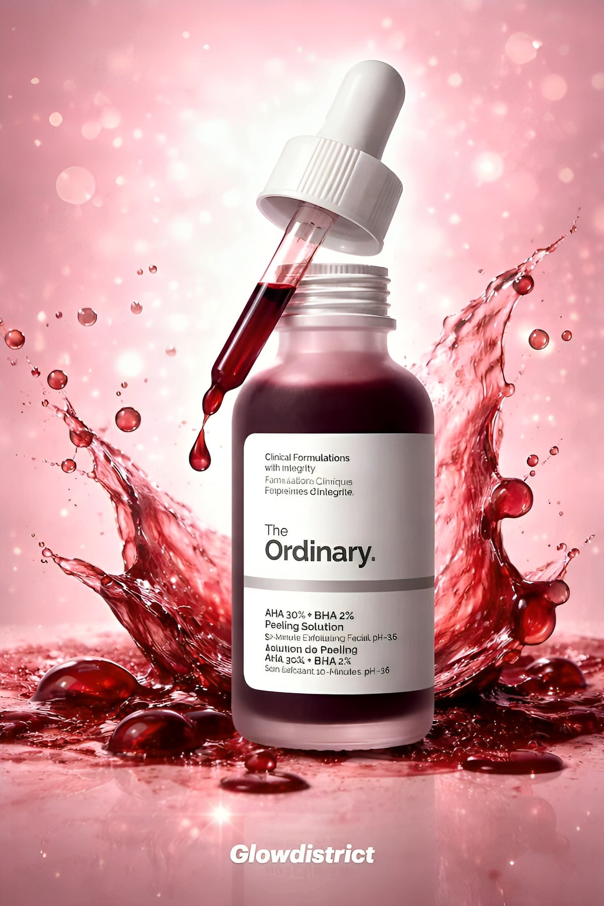 The Ordinary AHA 30% + BHA 2% Peeling Solution 30ml | Exfoliating Facial Peel for Glowing, Smooth & Clear Skin