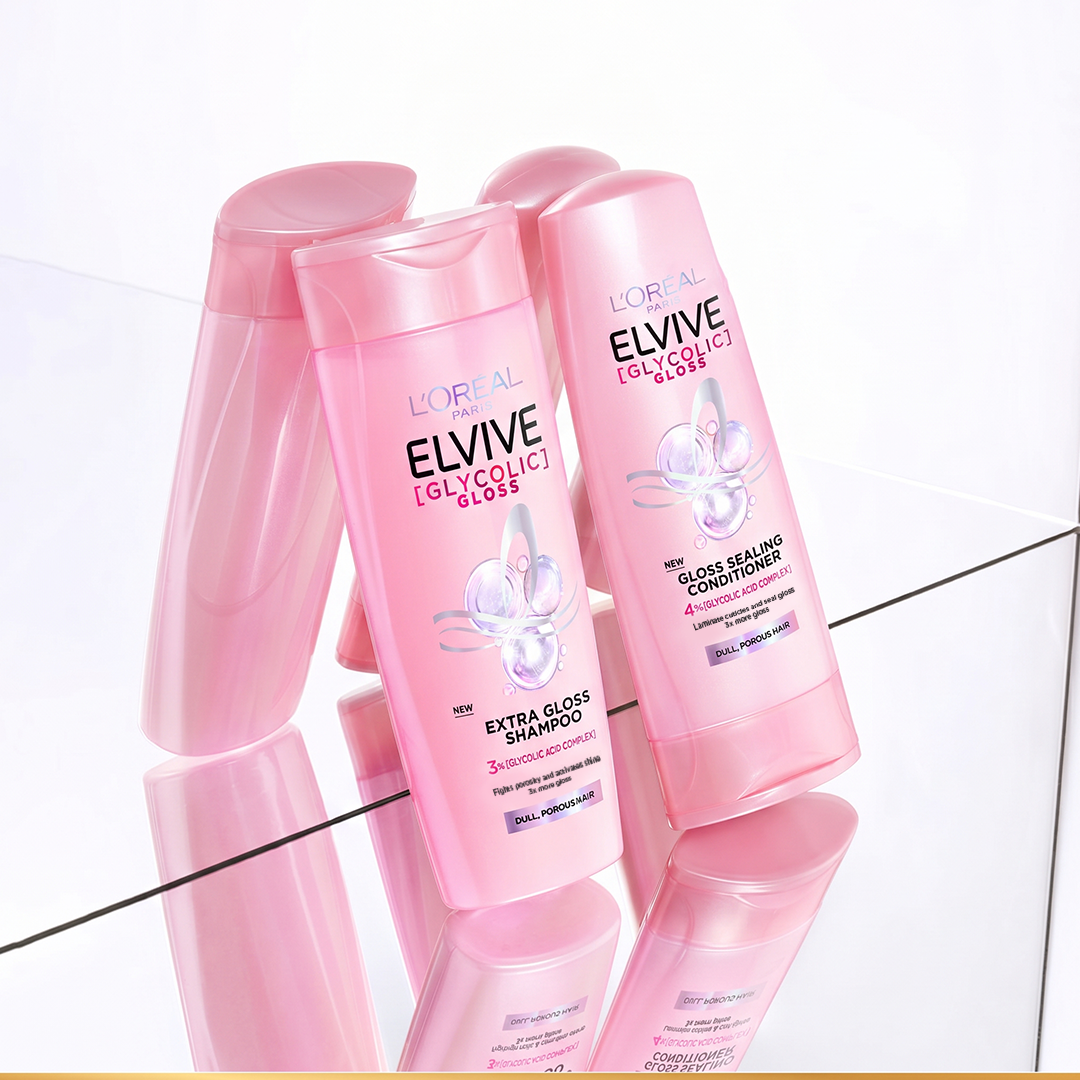 L'Oréal Paris Elvive Glycolic Gloss Shampoo - 360ml