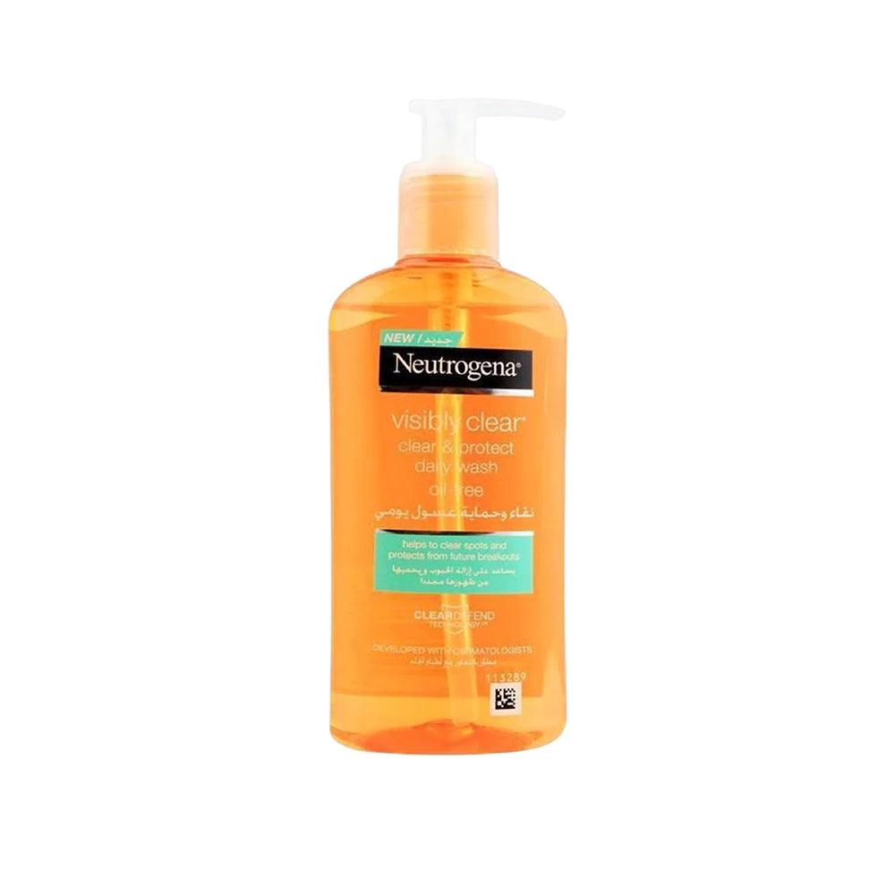 Neutrogena Visibly Clear Clear & Protect Daily Wash Oil Free 200ml